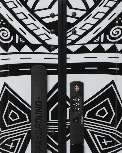 Sprayground - A.I. AFRICAN INTELLIGENCE THE SKYHAWK CARRY-ON LUGGAGE - SANDFLOWER CO