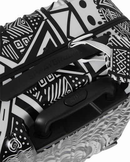 Sprayground - A.I. AFRICAN INTELLIGENCE THE SKYHAWK CARRY-ON LUGGAGE - SANDFLOWER CO