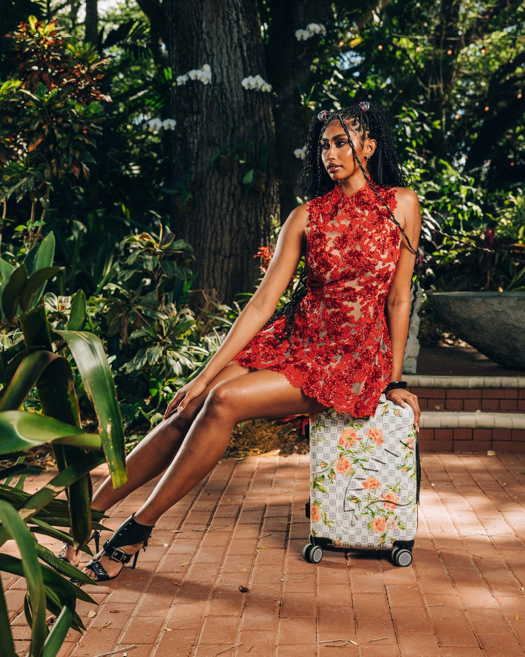 Sprayground - A.I. AFRICAN INTELLIGENCE ELEGANT ENERGY SHARKITECTURE CARRY-ON LUGGAG