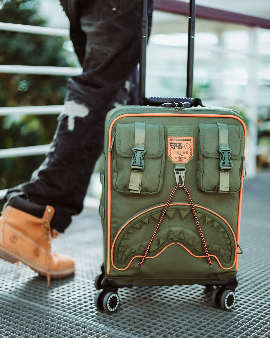 Sprayground - SPECIAL OPS SHARK SQUAD CARRY-ON LUGGAGE