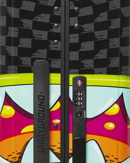 Sprayground - SLIME TAKEOVER HARD SHELL CARRY-ON LUGGAGE