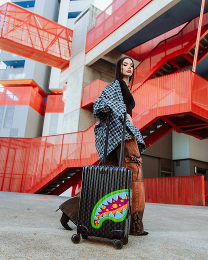 Sprayground - SLIME TAKEOVER HARD SHELL CARRY-ON LUGGAGE