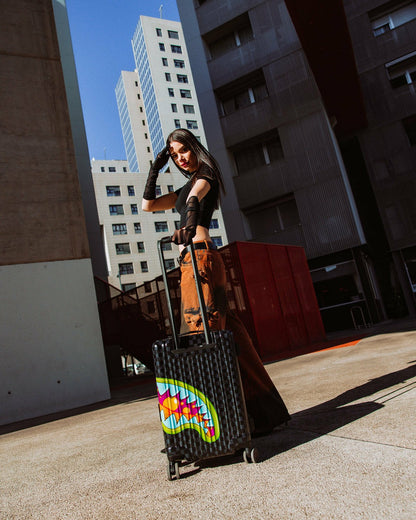 Sprayground - SLIME TAKEOVER HARD SHELL CARRY-ON LUGGAGE