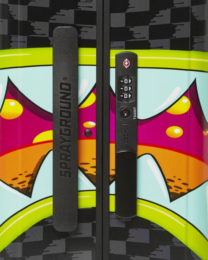 Sprayground - SLIME TAKEOVER HARD SHELL CARRY-ON LUGGAGE