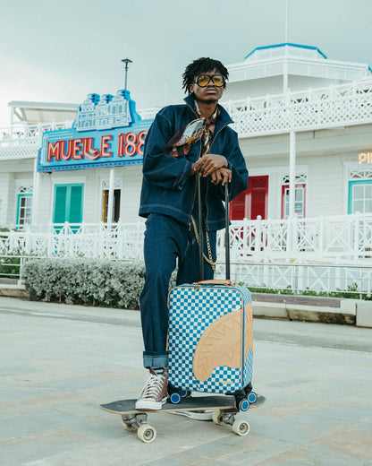 Sprayground - NEW SHARK YACHT CLUB IMPERIAL CARRY-ON LUGGAGE