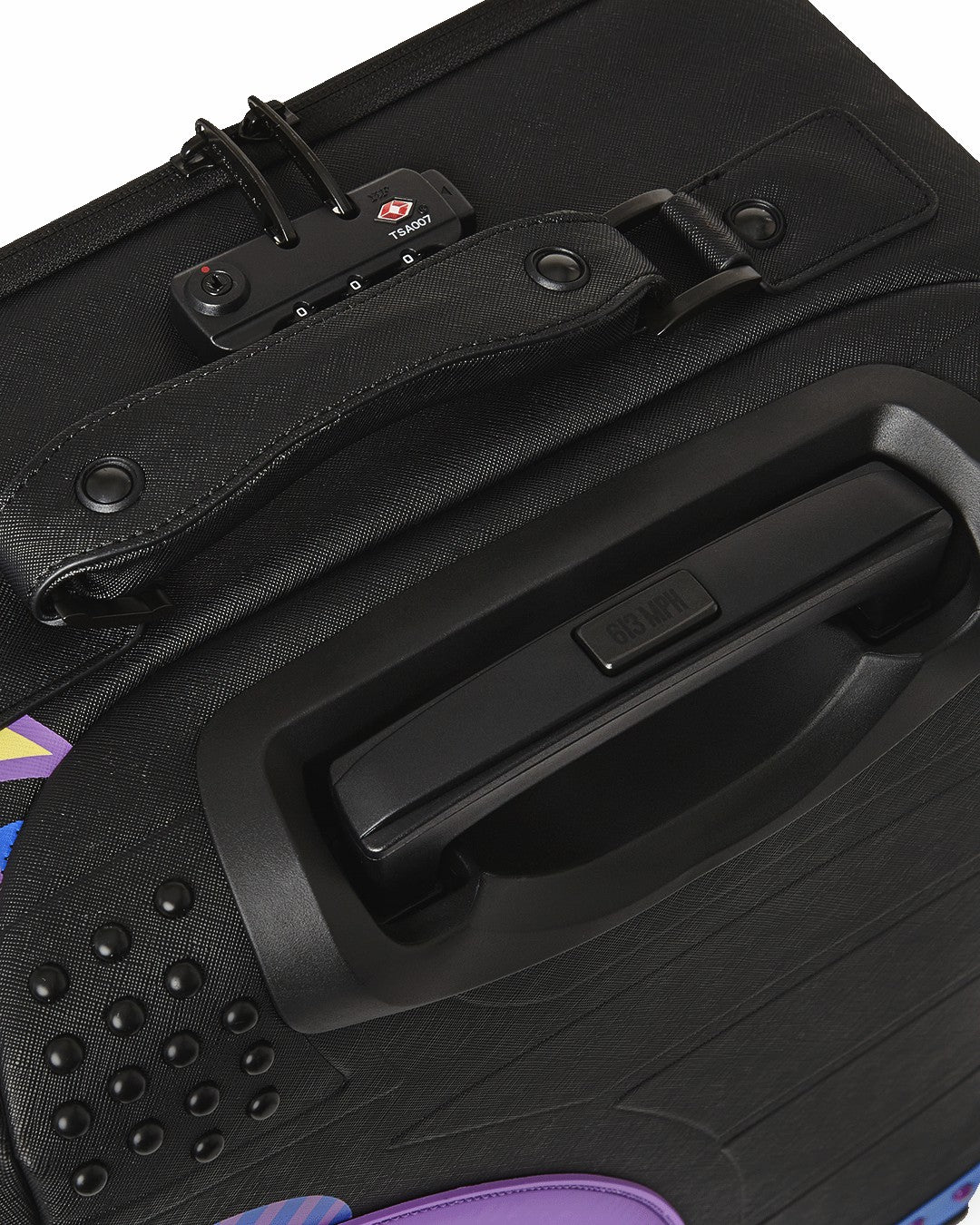Sprayground - A.I. BROOKLYN & BEYOND - SANDFLOWER COLLAB IMPERIAL CARRY-ON LUGGAGE