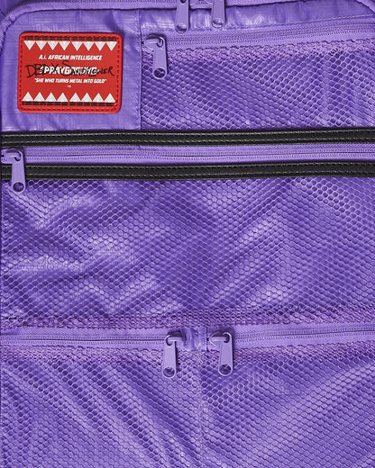 Sprayground - A.I. BROOKLYN & BEYOND - SANDFLOWER COLLAB IMPERIAL CARRY-ON LUGGAGE
