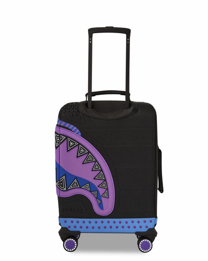 Sprayground - A.I. BROOKLYN & BEYOND - SANDFLOWER COLLAB IMPERIAL CARRY-ON LUGGAGE