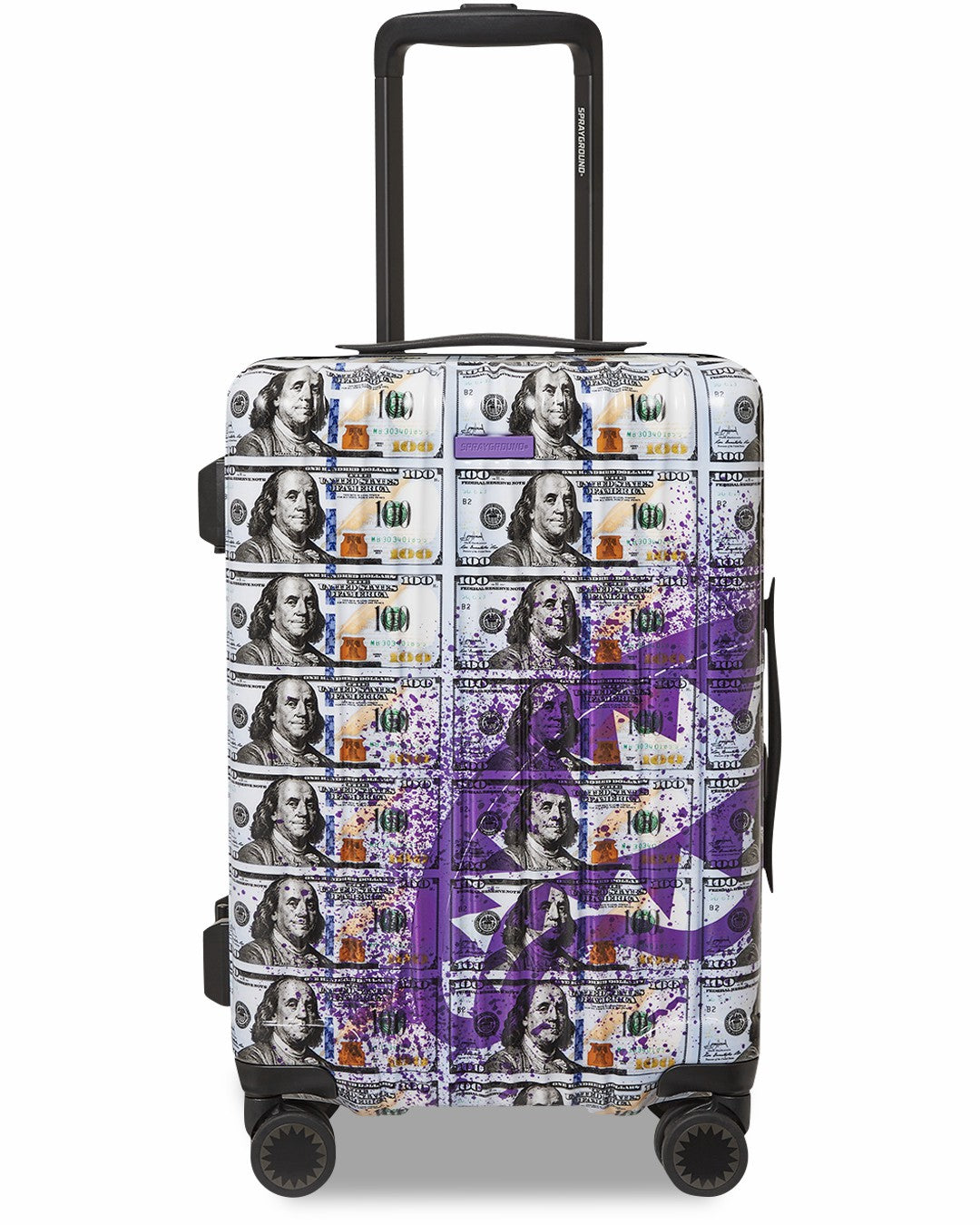 Sprayground - BILLIONS IN THE BANK HARD SHELL CARRY-ON LUGGAGE