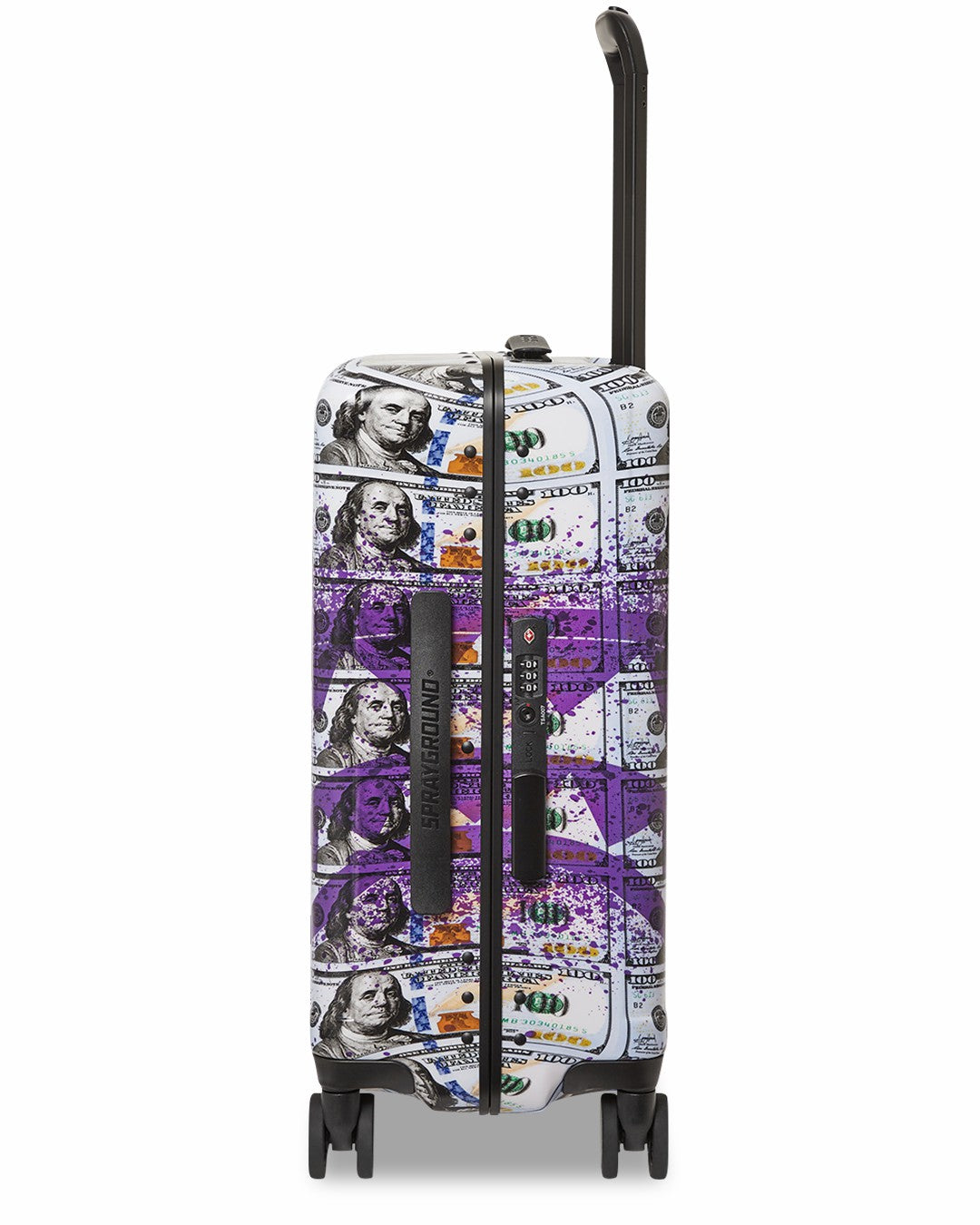 Sprayground - BILLIONS IN THE BANK HARD SHELL CARRY-ON LUGGAGE
