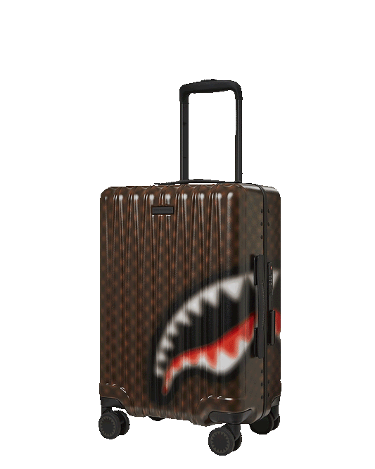 Sprayground - SHARKS IN PARIS BLUR EFFECT CARRY-ON LUGGAGE