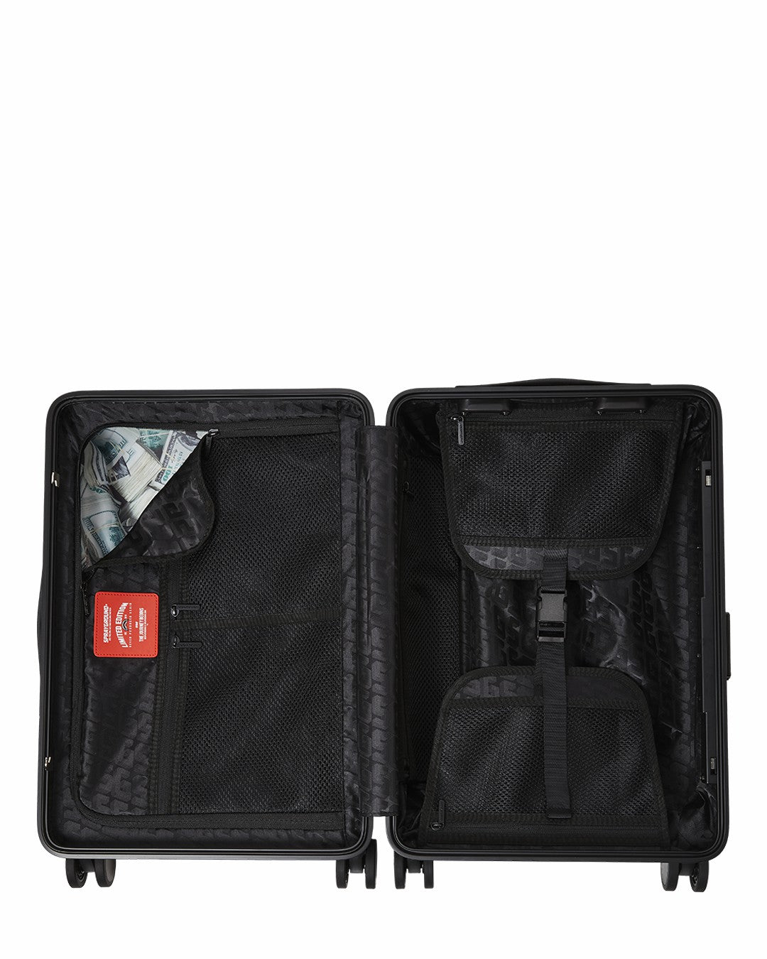 Sprayground - SHARKS IN PARIS BLUR EFFECT CARRY-ON LUGGAGE