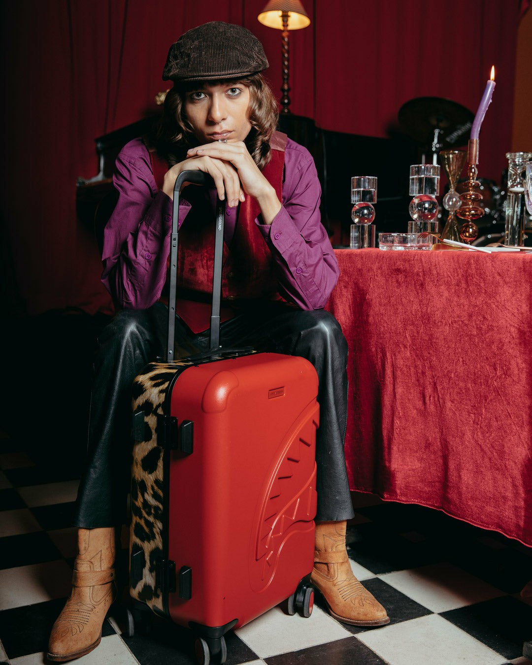 Sprayground - SHARK MILES PER HOUR SHARKITECTURE CARRY-ON LUGGAGE