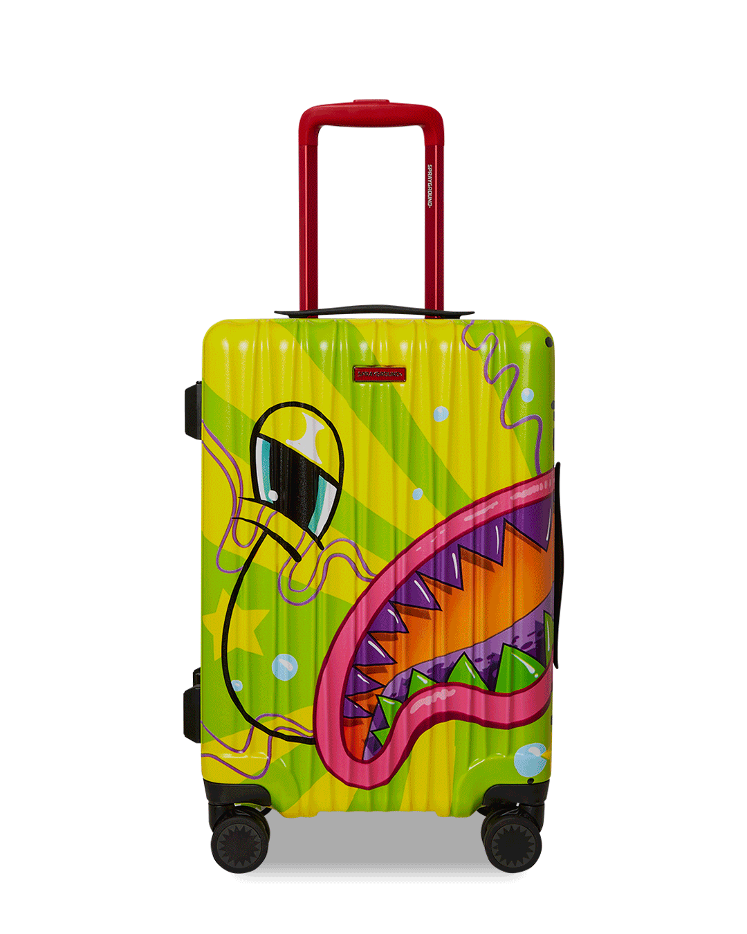 Sprayground - SLIME DIME SHARKNAUTICS HARDSHELL CARRY-ON LUGGAGE