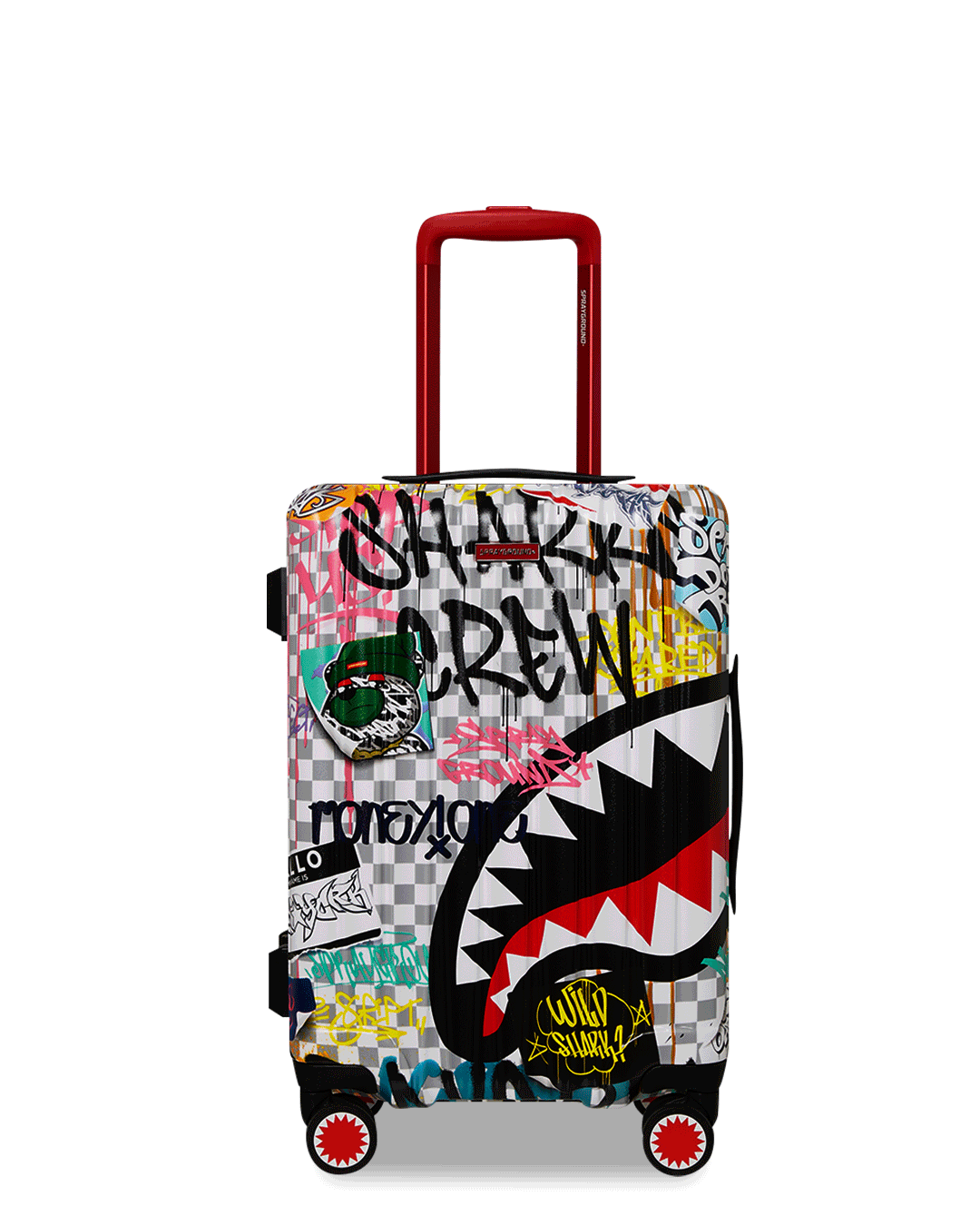 Sprayground - CREATE ANOTHER DAY SHARKNAUTICS HARDSHELL CARRY-ON LUGGAGE