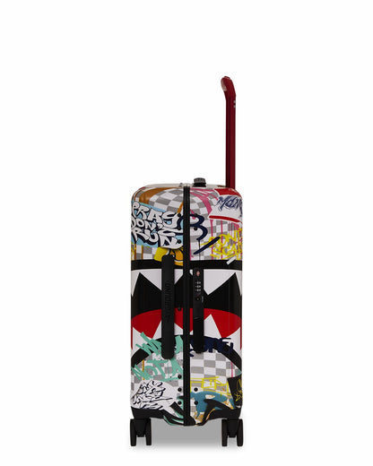 Sprayground - CREATE ANOTHER DAY SHARKNAUTICS HARDSHELL CARRY-ON LUGGAGE