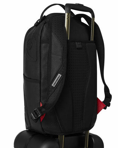 Sprayground - REALITY CHECK SHARKITECTURE CARRY-ON JETBLACK LUGGAGE (GUNMETAL HARDWA