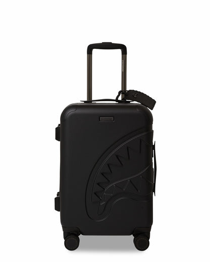 Sprayground - REALITY CHECK SHARKITECTURE CARRY-ON JETBLACK LUGGAGE (GUNMETAL HARDWA