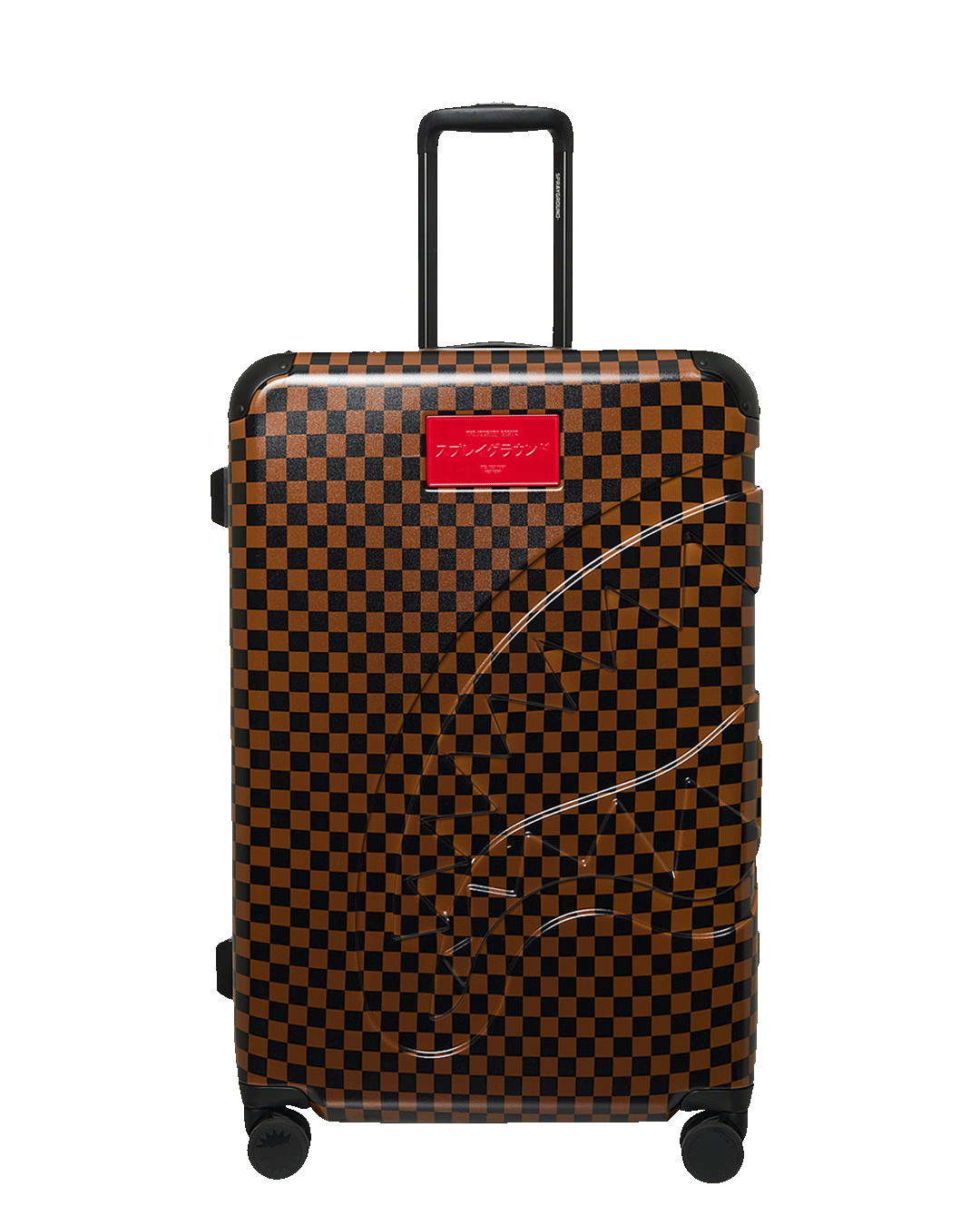 Sprayground - KATANA CHECK BOSS FULL-SIZE LUGGAGE