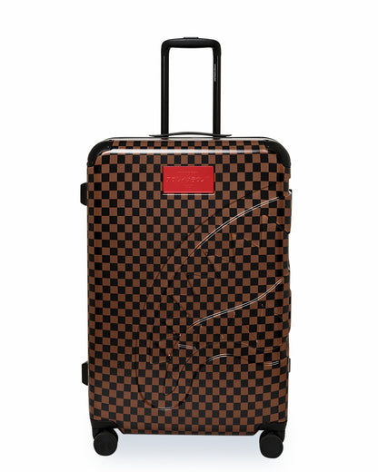 Sprayground - KATANA CHECK BOSS FULL-SIZE LUGGAGE
