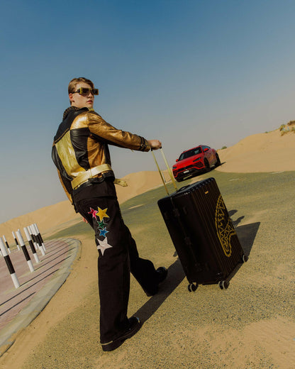 Sprayground - GOLD FANG FULL-SIZE LUGGAGE