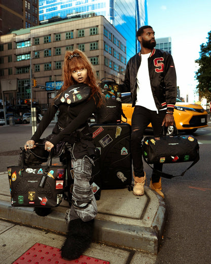 Sprayground - THE JOURNEY BEGINS SHARKITECTURE FULL-SIZE LUGGAGE