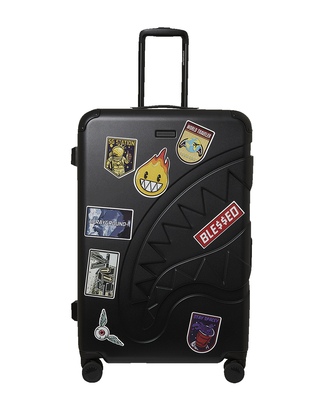 Sprayground - THE JOURNEY BEGINS SHARKITECTURE FULL-SIZE LUGGAGE