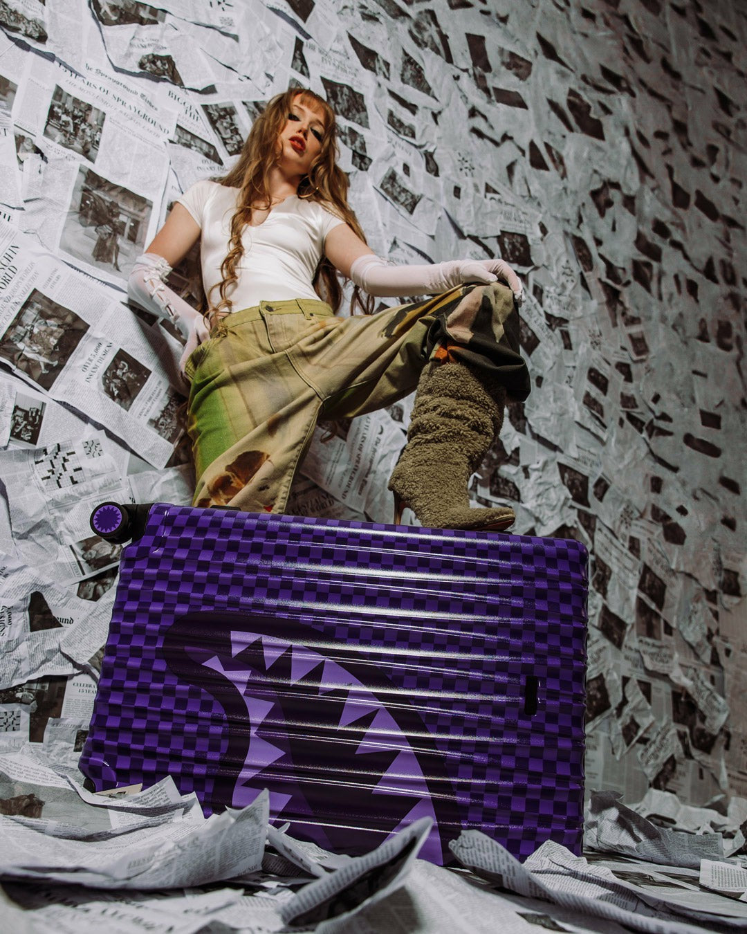 Sprayground - ALL SYSTEMS GO FULL-SIZE LUGGAGE