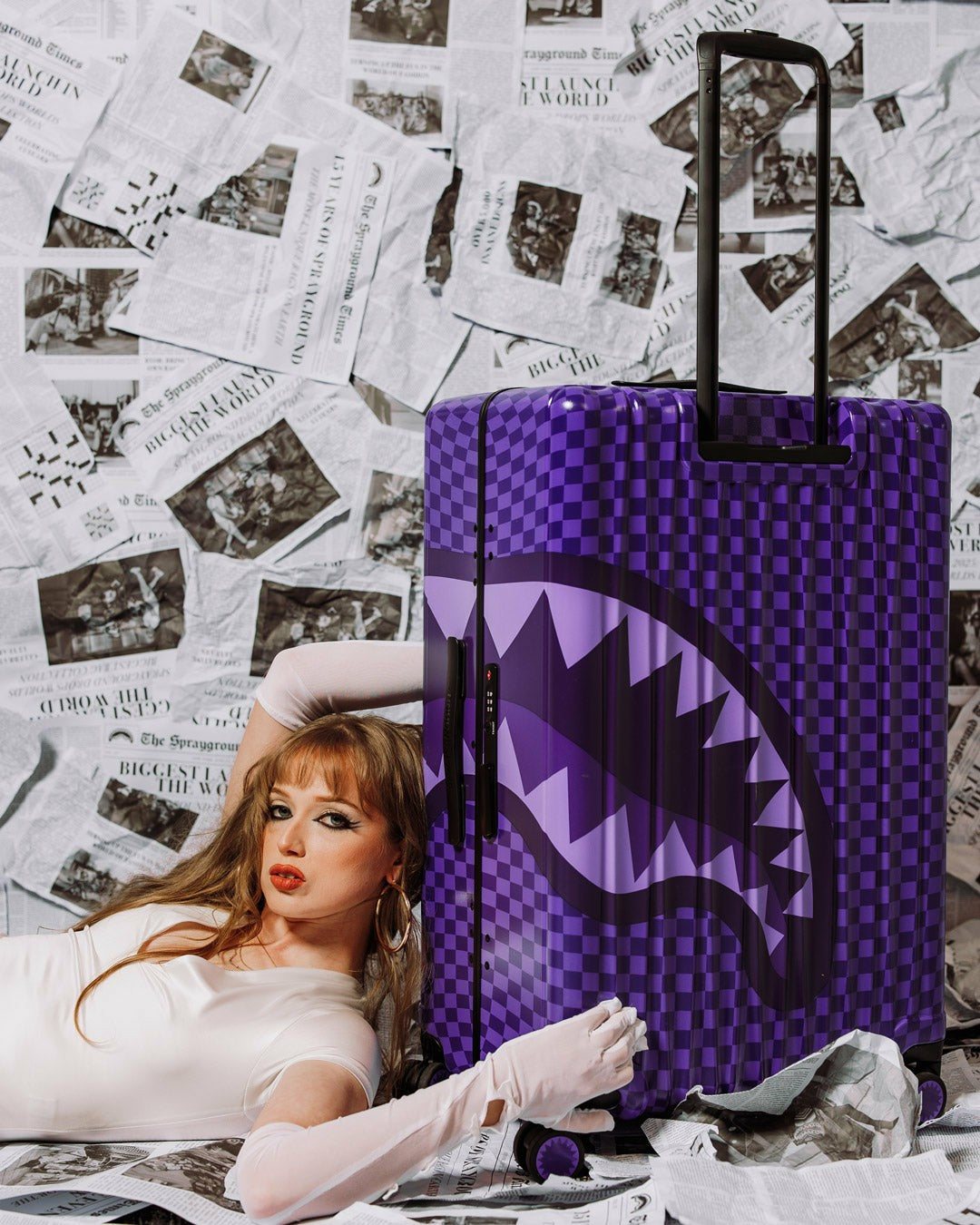Sprayground - ALL SYSTEMS GO FULL-SIZE LUGGAGE