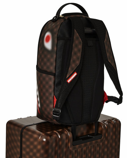 Sprayground - SHARKS IN PARIS BLUR EFFECT FULL SIZE LUGGAGE