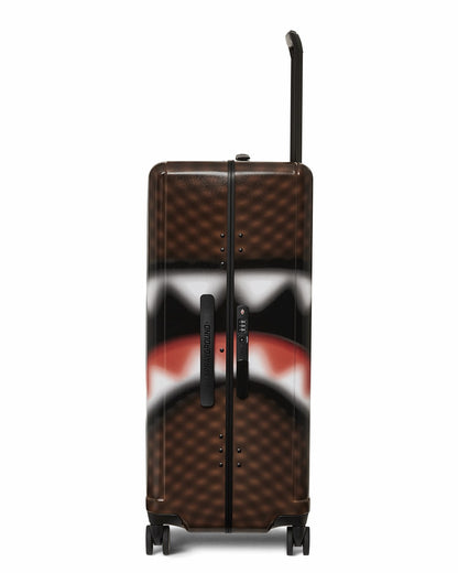 Sprayground - SHARKS IN PARIS BLUR EFFECT FULL SIZE LUGGAGE
