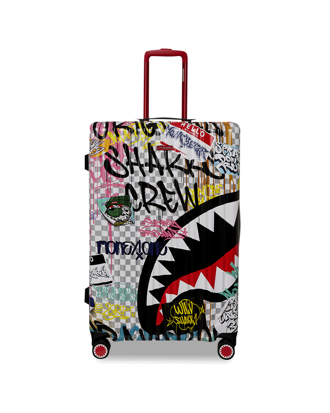 Sprayground - CREATE ANOTHER DAY SHARKNAUTICS HARDSHELL FULL-SIZE LUGGAGE