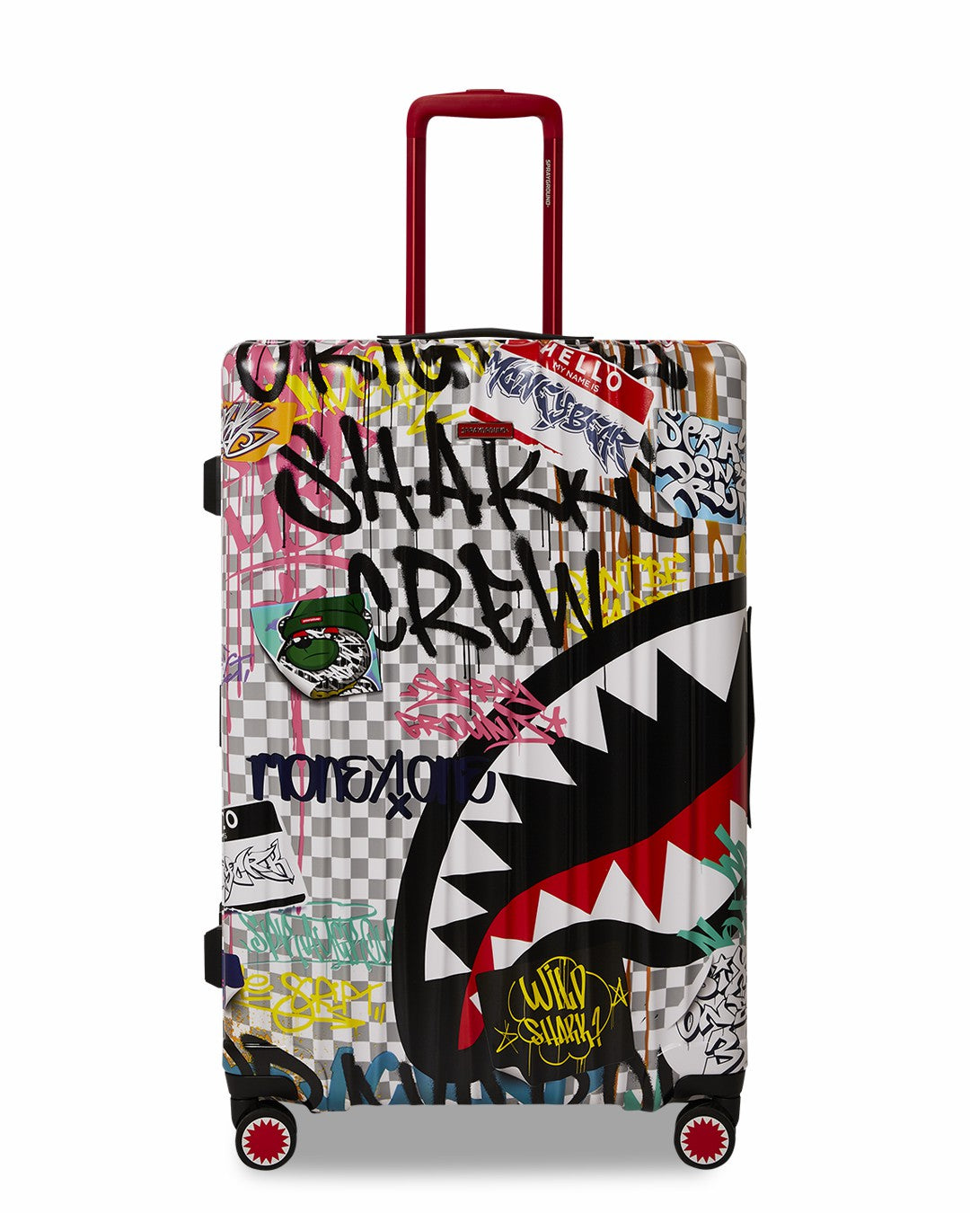 Sprayground - CREATE ANOTHER DAY SHARKNAUTICS HARDSHELL FULL-SIZE LUGGAGE