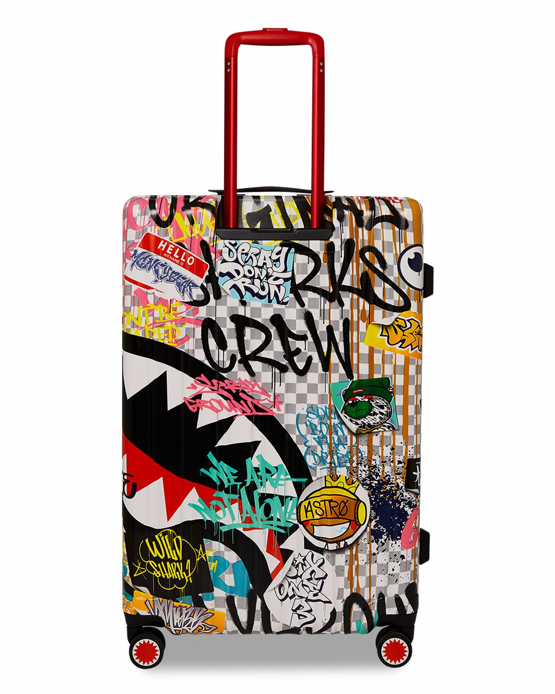 Sprayground - CREATE ANOTHER DAY SHARKNAUTICS HARDSHELL FULL-SIZE LUGGAGE