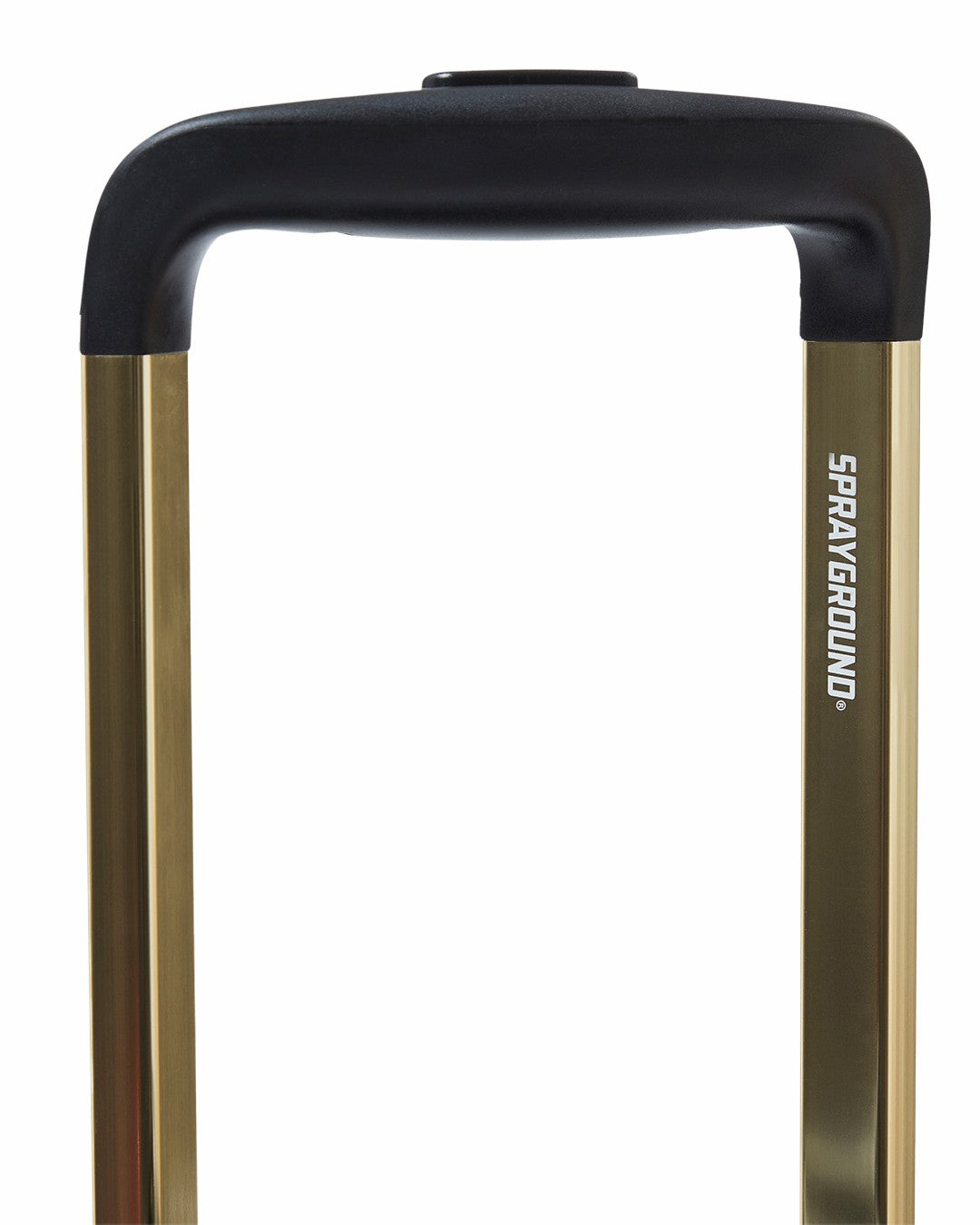 Sprayground - REALITY CHECK SHARKITECTURE FULL-SIZE JETBLACK LUGGAGE (GOLD HARDWARE)