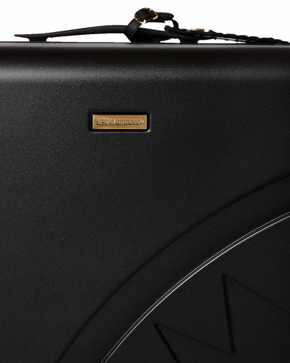 Sprayground - REALITY CHECK SHARKITECTURE FULL-SIZE JETBLACK LUGGAGE (GOLD HARDWARE)
