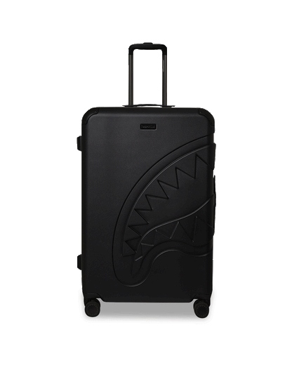 Sprayground - REALITY CHECK SHARKITECTURE FULL-SIZE JETBLACK LUGGAGE (GUNMETAL HARDW