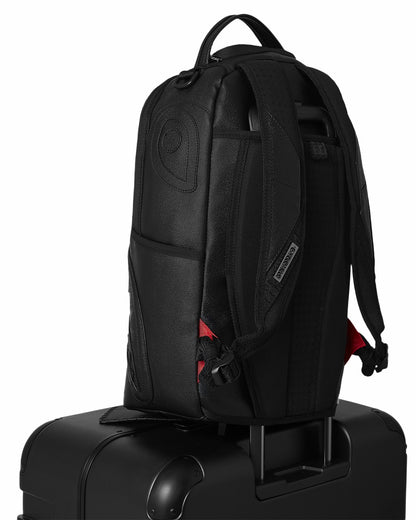 Sprayground - REALITY CHECK SHARKITECTURE FULL-SIZE JETBLACK LUGGAGE (GUNMETAL HARDW