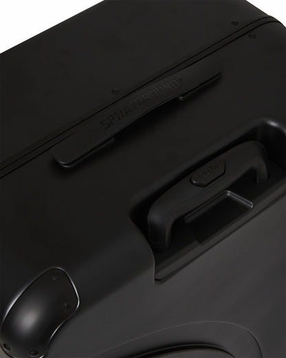 Sprayground - REALITY CHECK SHARKITECTURE FULL-SIZE JETBLACK LUGGAGE (GUNMETAL HARDW