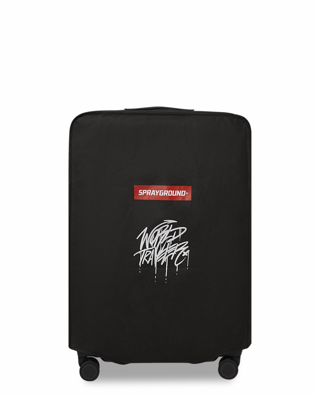 Sprayground - REALITY CHECK SHARKITECTURE FULL-SIZE JETBLACK LUGGAGE (GUNMETAL HARDW