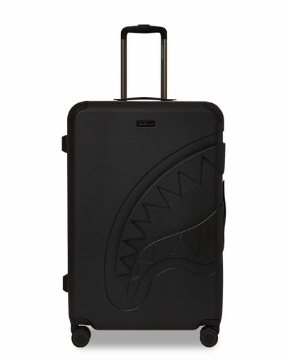 Sprayground - REALITY CHECK SHARKITECTURE FULL-SIZE JETBLACK LUGGAGE (GUNMETAL HARDW