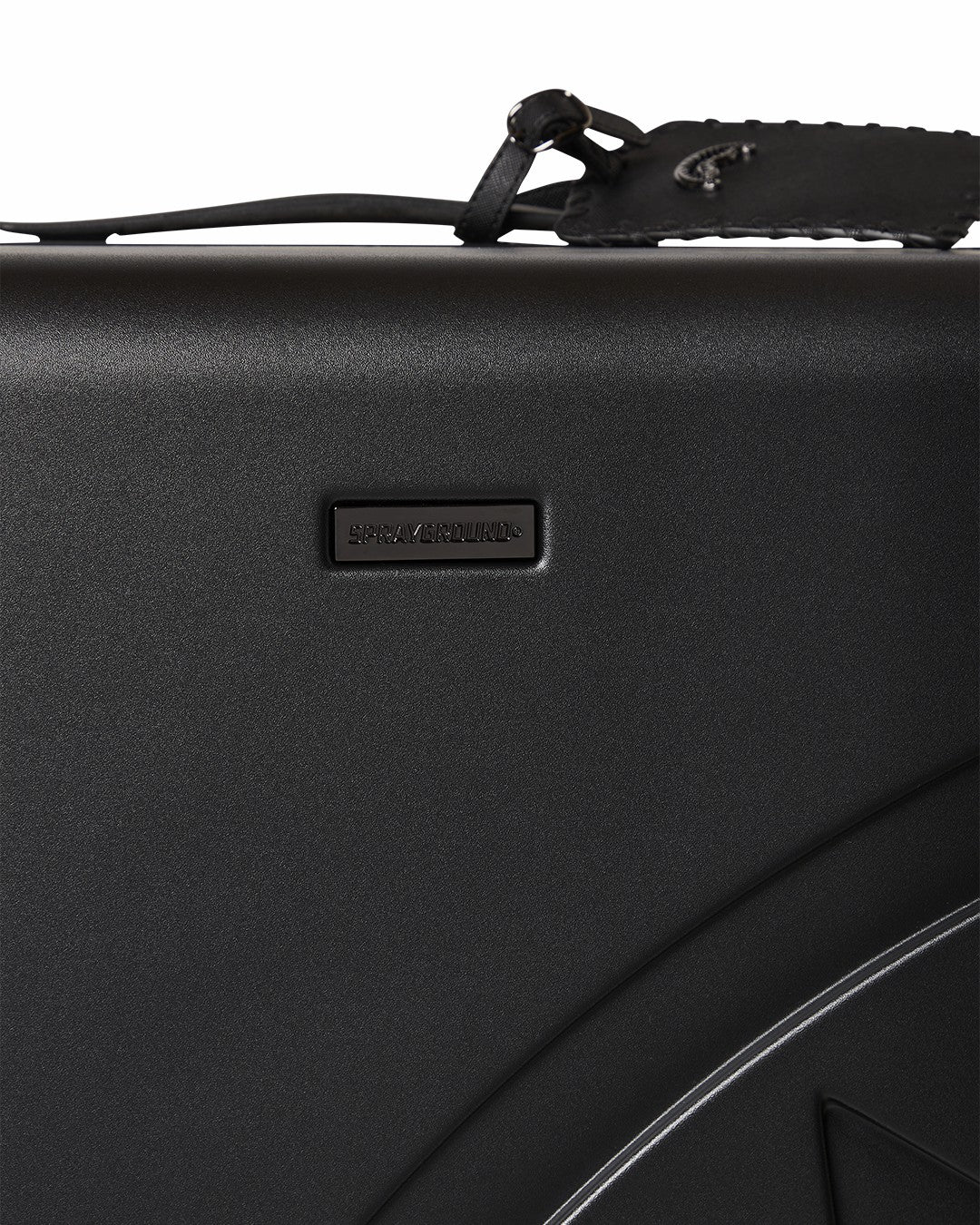 Sprayground - REALITY CHECK SHARKITECTURE FULL-SIZE JETBLACK LUGGAGE (GUNMETAL HARDW