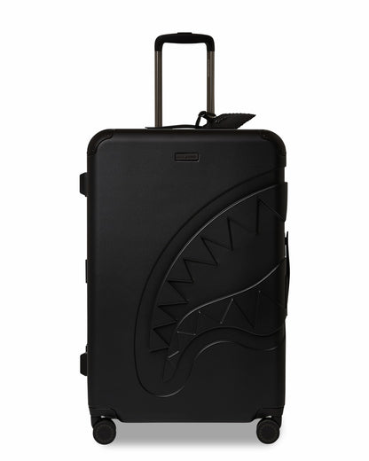 Sprayground - REALITY CHECK SHARKITECTURE FULL-SIZE JETBLACK LUGGAGE (GUNMETAL HARDW