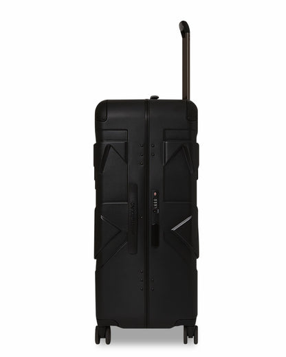 Sprayground - REALITY CHECK SHARKITECTURE FULL-SIZE JETBLACK LUGGAGE (GUNMETAL HARDW