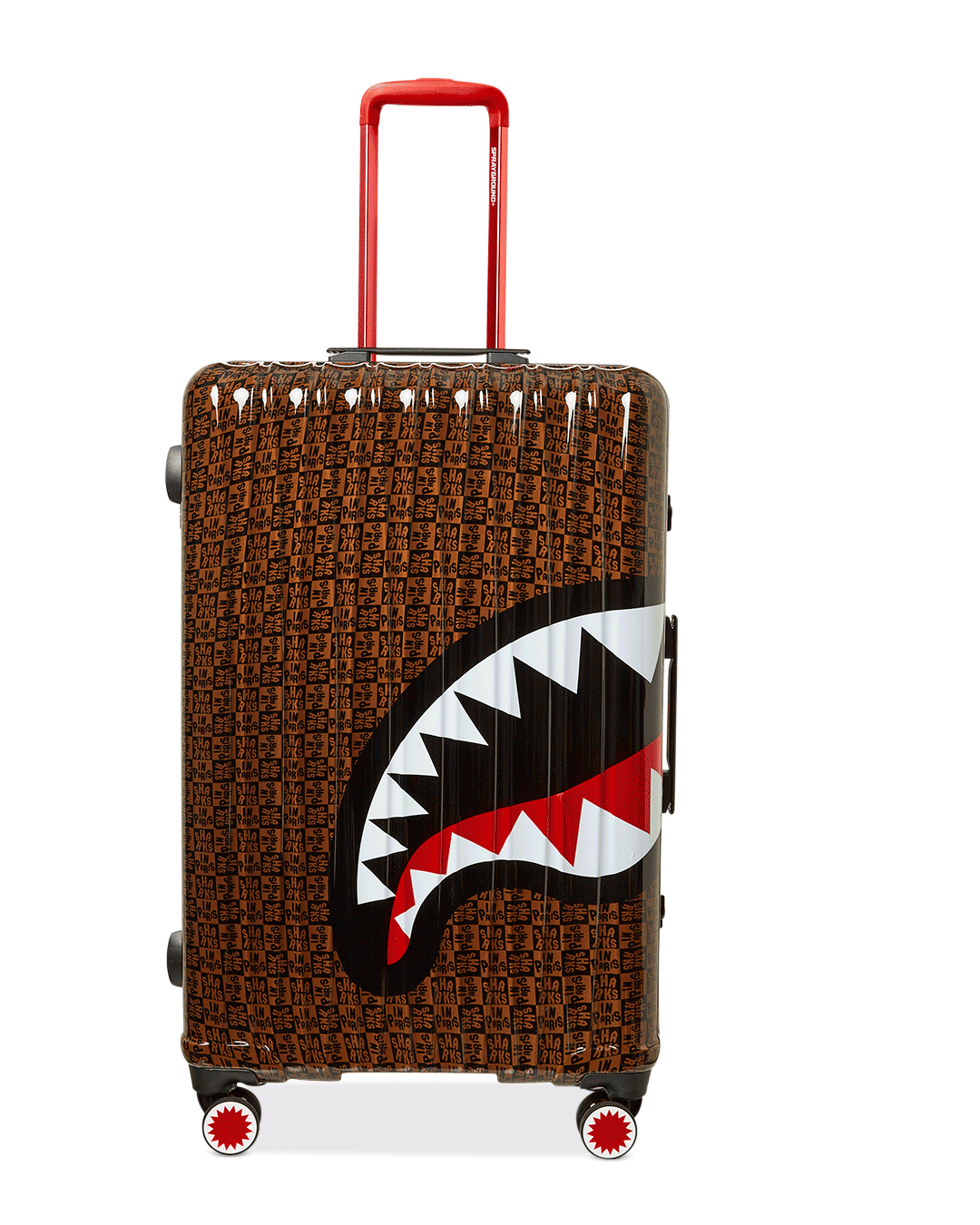 Sprayground - FRENZY SHARKS SHARKNAUTICS HARDSHELL FULL-SIZE LUGGAGE