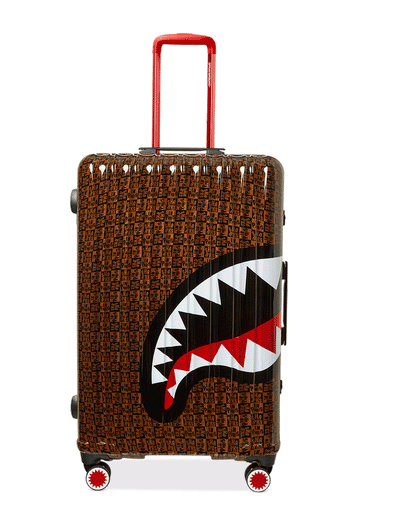 Sprayground - FRENZY SHARKS SHARKNAUTICS HARDSHELL FULL-SIZE LUGGAGE