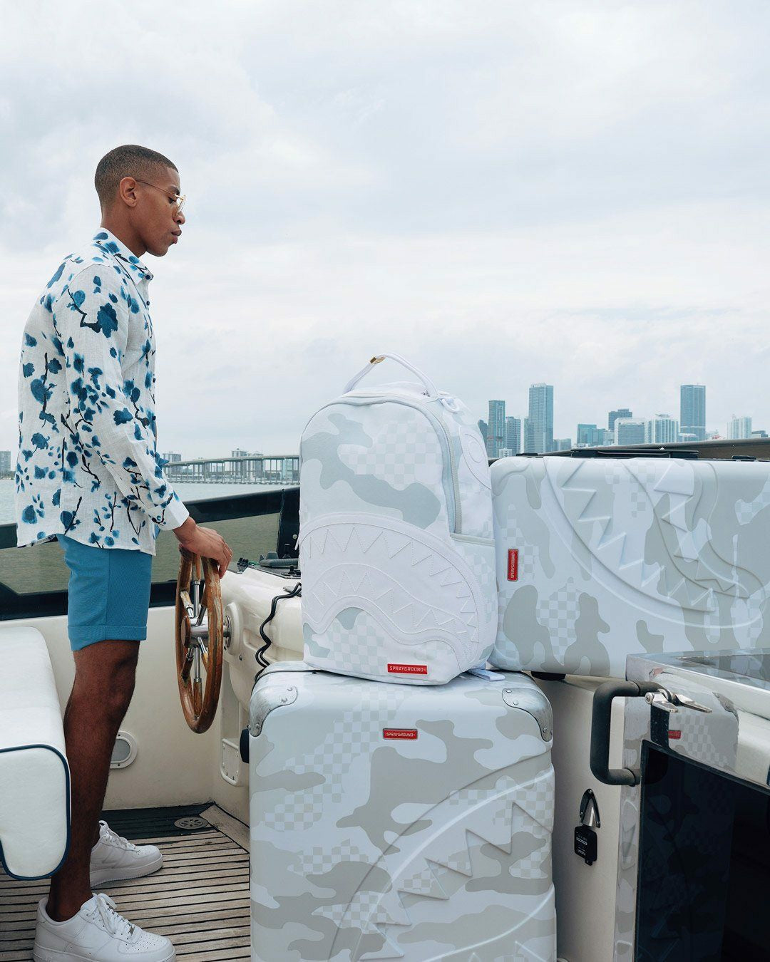 Sprayground - 3AM LE BLANC LUGGAGE SET