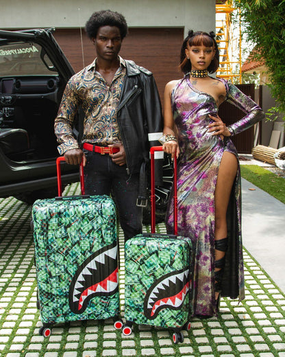 Sprayground - MAMA I MADE IT SHARKITECTURE HARDSHELL FULL-SIZE LUGGAGE