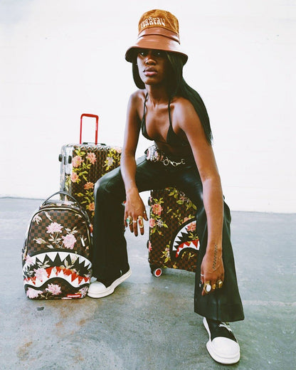 Sprayground - SHARKFLOWER 29.5” FULL-SIZE SHARKNAUTICS LUGGAGE