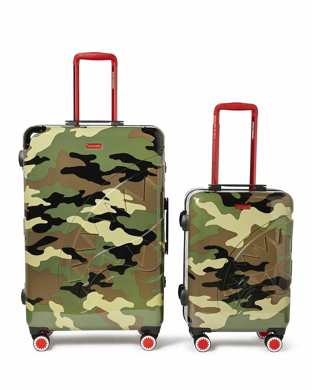 Sprayground - JUNGLE PARIS 2 PC LUGGAGE SET (CARRY-ON & FULL-SIZE)